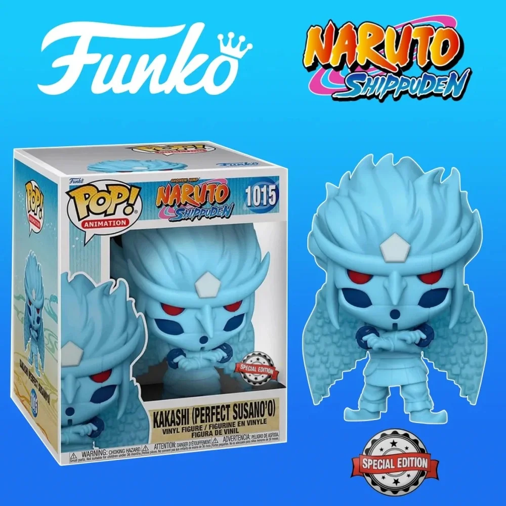 Sasuke Complete Susano’o & Kakashi Perfect Susano’o 6” Pop! Set [1015 & 1295] - Picture 9 of 10
